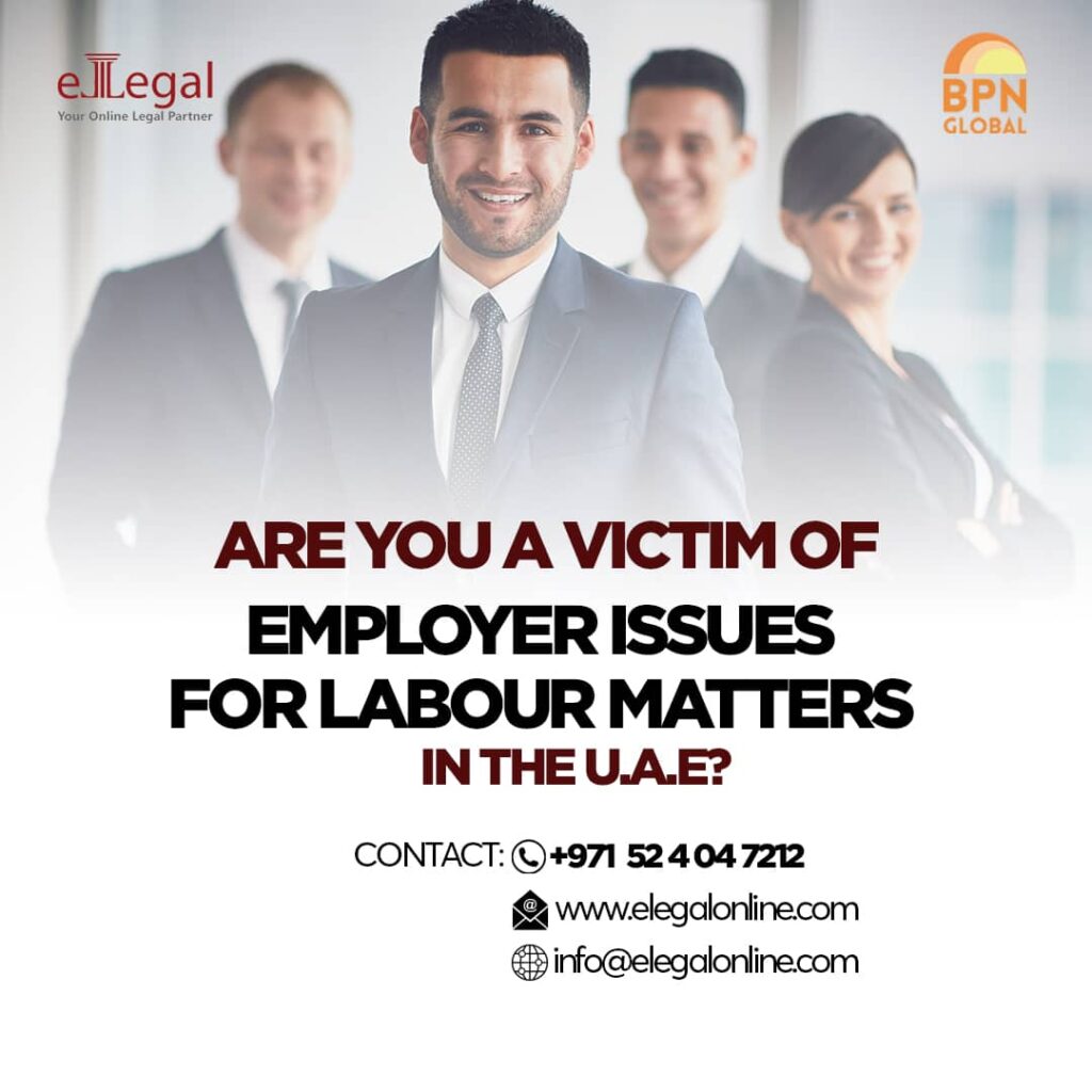 Victims of labour and employer issues in the UAE