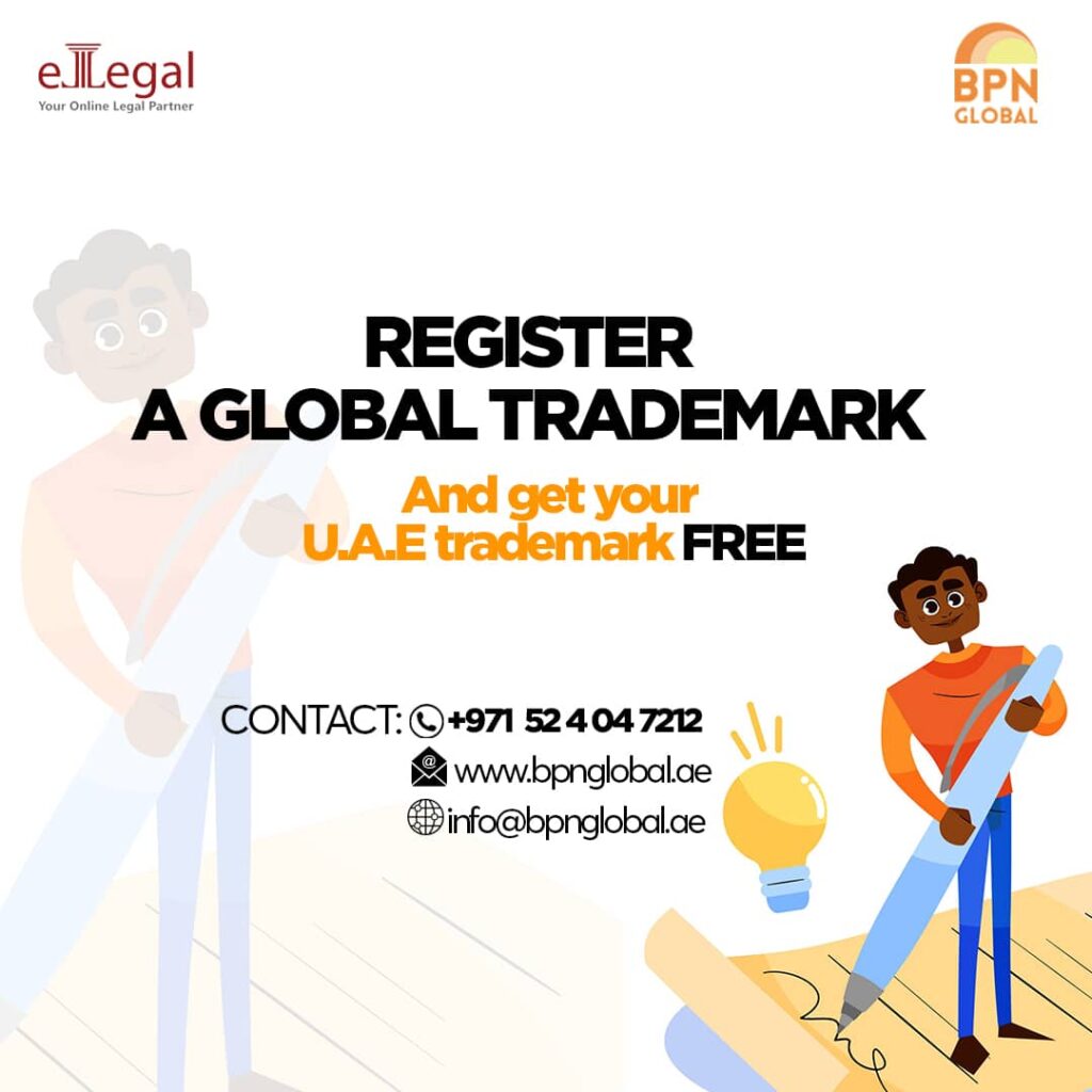 Free global and UAE trademark registrations