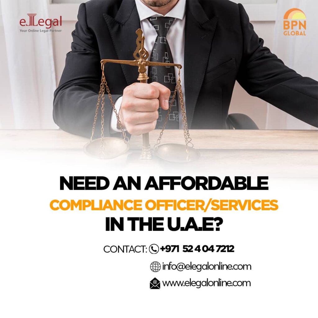 affordable compliance officer/services in the UAE