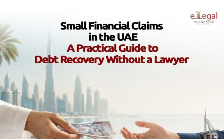  SMALL FINANCIAL CLAIMS IN THE UAE: A PRACTICAL GUIDE TO DEBT RECOVERY WITHOUT A LAWYER